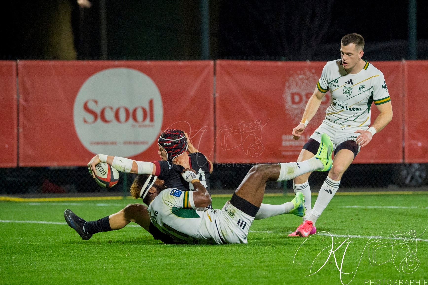  Stade niçois - US Montauban - Rugby - FFR 2025 - Pro D2 - Stade Niçois (7) vs (15) US Montauban (#PD225PD2SNUSM02) Photo by: Karine Valentin | Siuxy Sports 2025-02-21