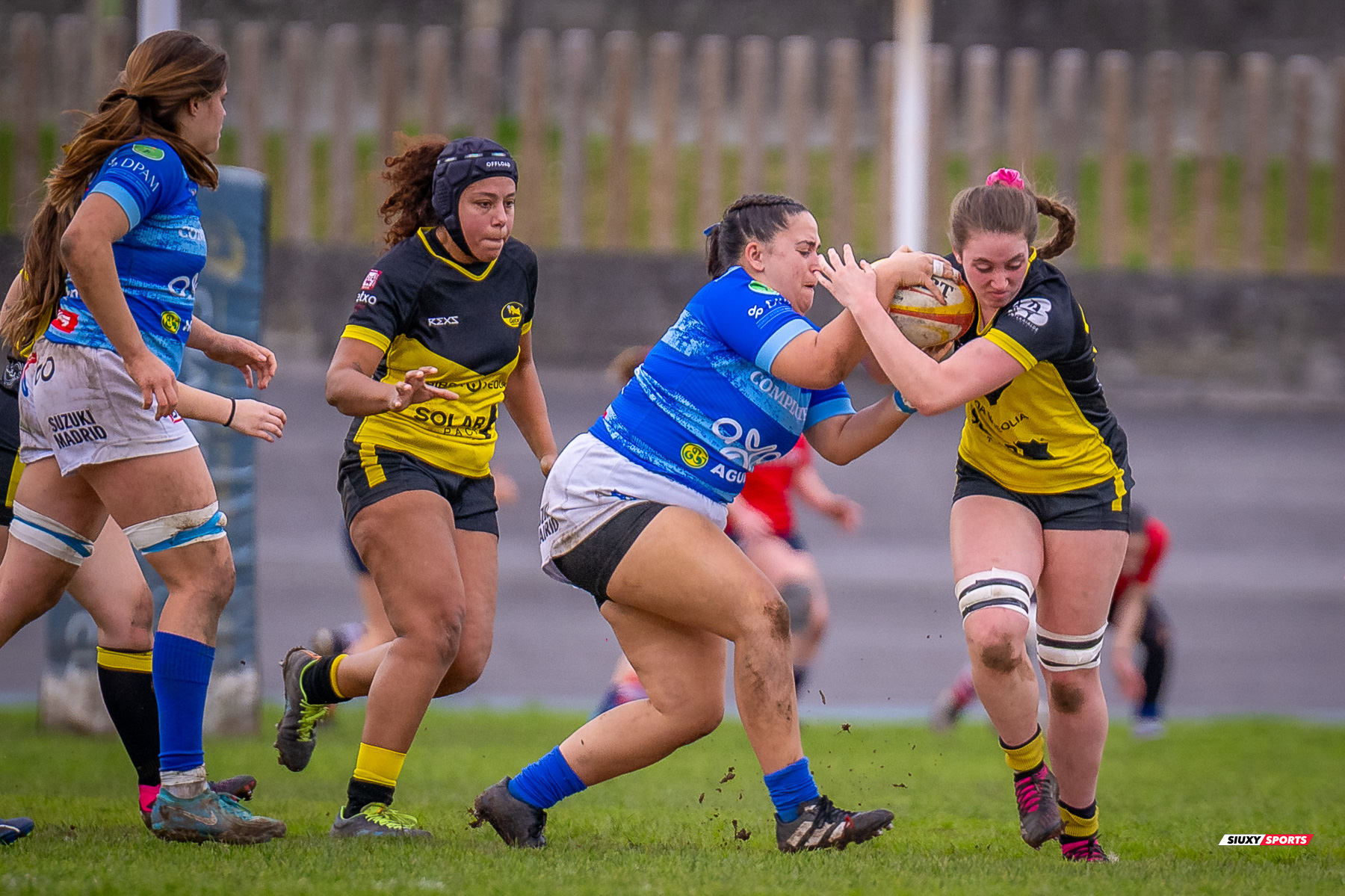  Getxo Artea Rugby Taldea - Club de Rugby Cisneros - Rugby - FER 2025 - LIGA IBERDROLA - GETXO NESKAK (39) vs (10) Cisneros (#FER25LIGNCI02) Photo by: Fredy Monfoto | Siuxy Sports 2025-02-15