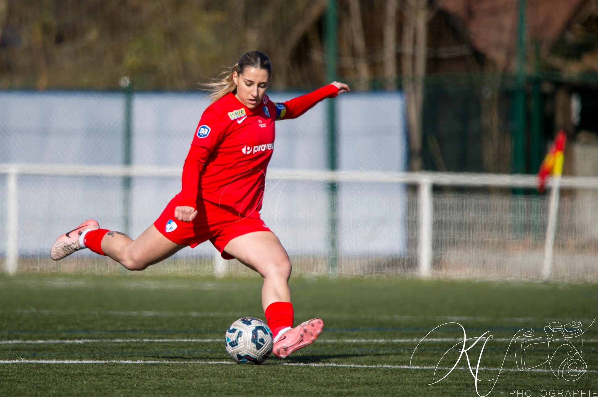  Grenoble Foot 38 - US Colomiers - Soccer - FFF 2025 - D3 FÉMININE - Grenoble Foot 38 (1) vs (1) US Colomiers (#FFF25D3FG38USC02) Photo by: Karine Valentin | Siuxy Sports 2025-02-16