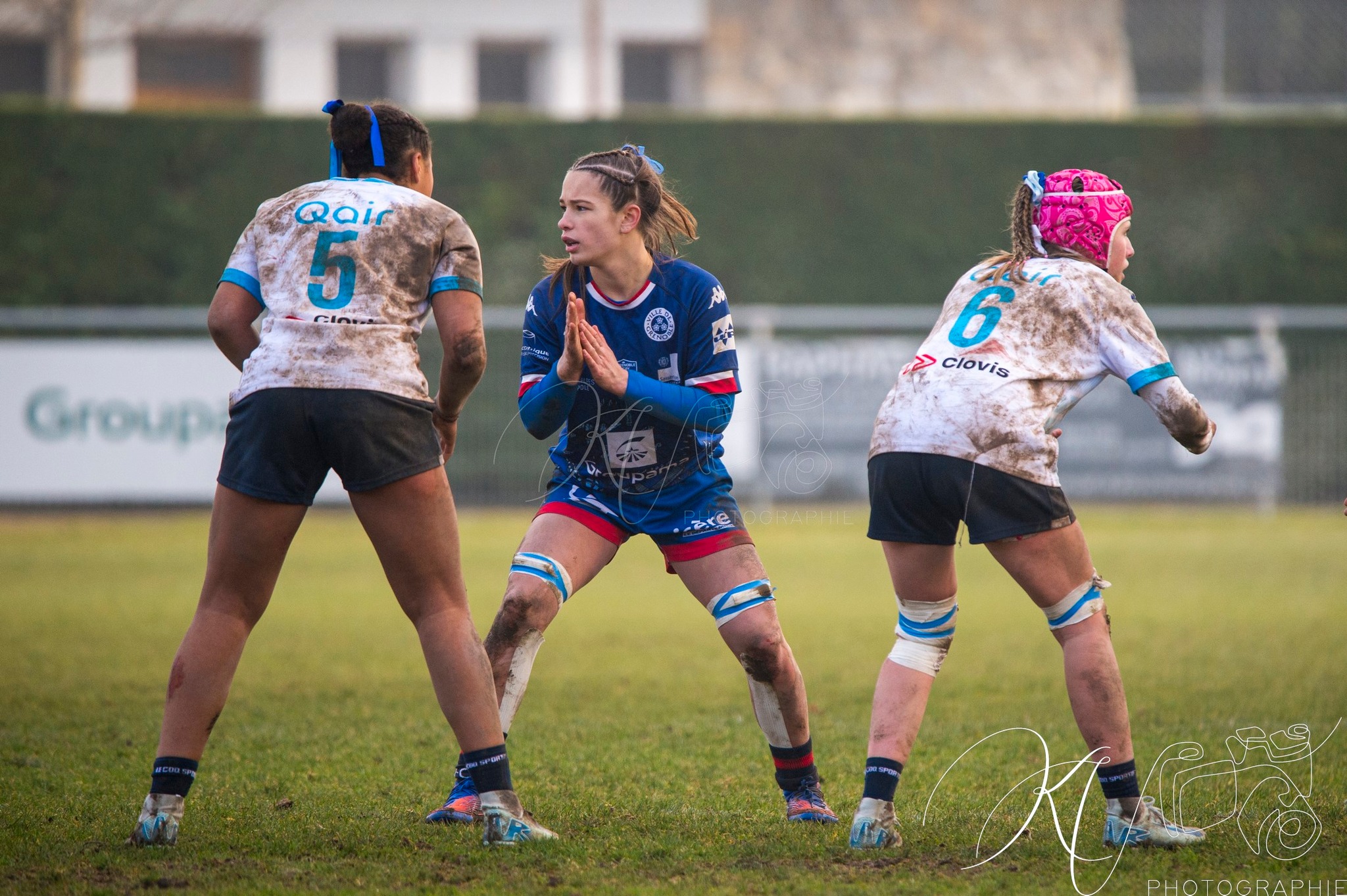  FC Grenoble Rugby - Montpellier Hérault Rugby - Rugby - FFR 2025 - U-18 Fém - Grenoble vs Montpellier (#FFR25U18GREMON1) Photo by: Karine Valentin | Siuxy Sports 2025-01-18