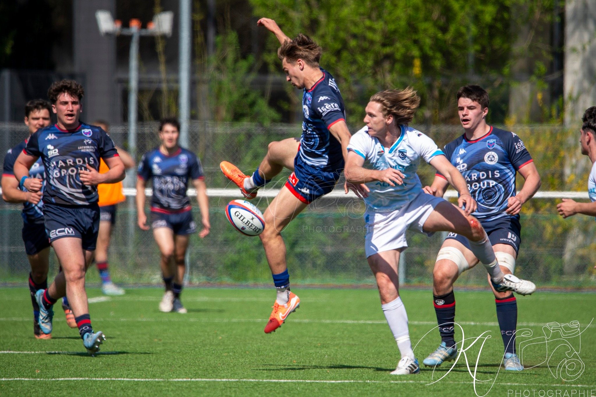  FC Grenoble Rugby - Montpellier Hérault Rugby - Rugby - FFR 2025 - Espoirs - FC Grenoble vs Montpellier (#FFR25ESPFCGMON) Photo by: Karine Valentin | Siuxy Sports 2025-04-04