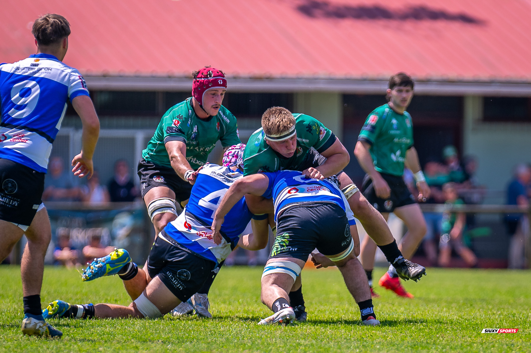  Gernika Rugby Taldea - Club de Rugby Sant Cugat - Rugby - FER 2025 - Sémi Final Ascenso - Gernika (24) vs (11) Sant Cugat (#FER25SFAGRTCRSC) Photo by: Fredy Monfoto | Siuxy Sports 2025-05-18