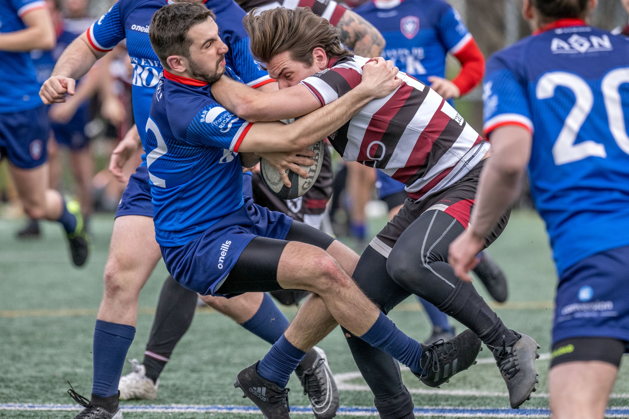  Rugby XV de Montréal - Westmount Rugby Club - Rugby - RQ 2024 - LPR2 - XV de Montreal vs Westmount (#RQ24LP2XVMW4) Photo by: Rejean Poudrette | Siuxy Sports 2024-04-27