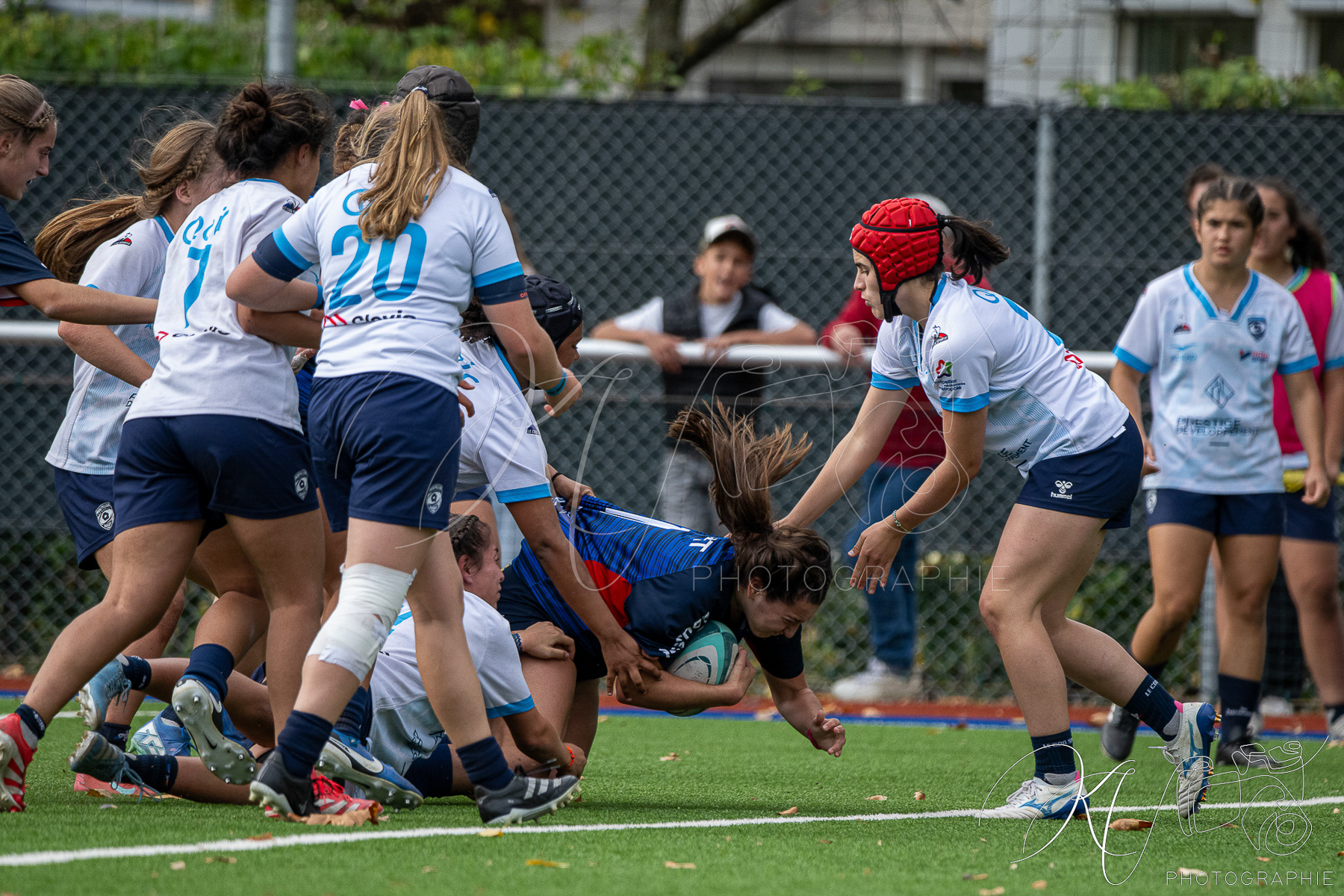  FC Grenoble Rugby - Montpellier Hérault Rugby - Rugby - FFR 2025 - U18 F - Amazones FCG vs Montpellier (#FFR25U18FAM10) Photo by: Karine Valentin | Siuxy Sports 2025-10-18