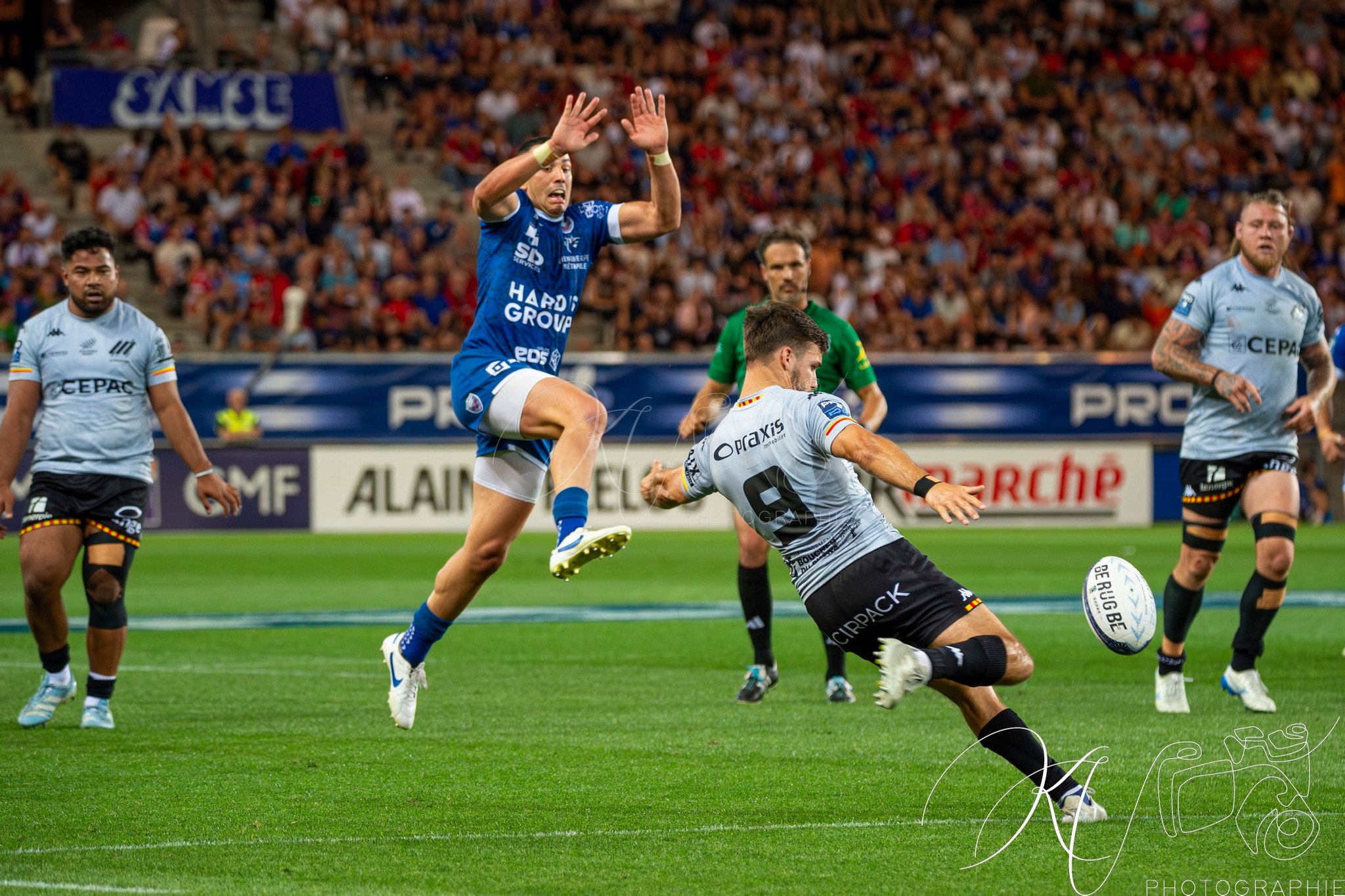  FC Grenoble Rugby - Provence - Rugby - FFR 2025 - PRO D2 -  1/2 Finale - Grenoble (38) vs (17) Provence (#PD225PD2GRPR5) Photo by: Karine Valentin | Siuxy Sports 2025-05-29