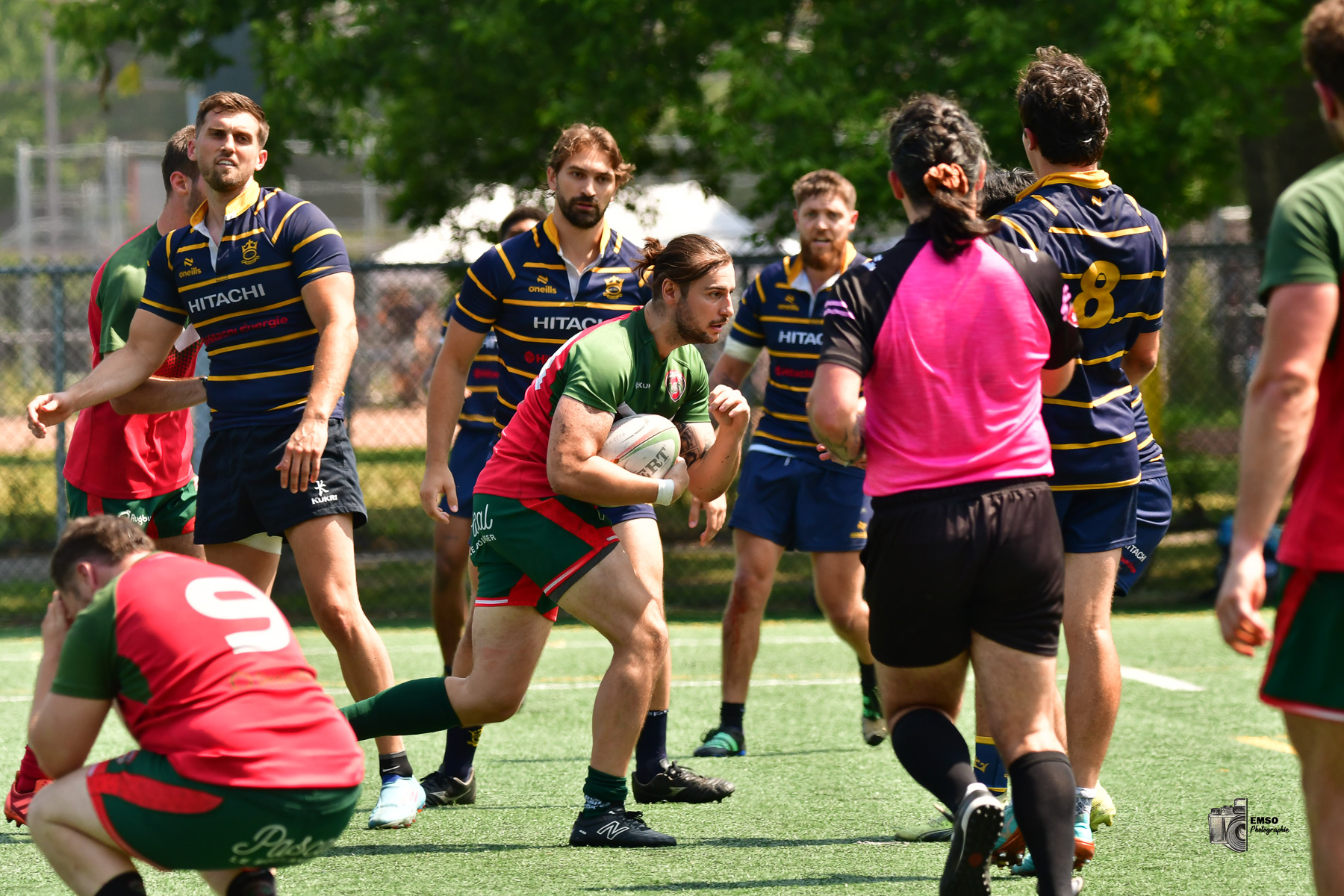  Rugby Club de Montréal - Town of Mount Royal RFC - Rugby - RQ 2025 - SL M - Semi Final - TMR (17) vs (3) RCM - Reel Emso Photo (#RQ25SLMMRM28) Photo by: emso photo | Siuxy Sports 2025-08-09