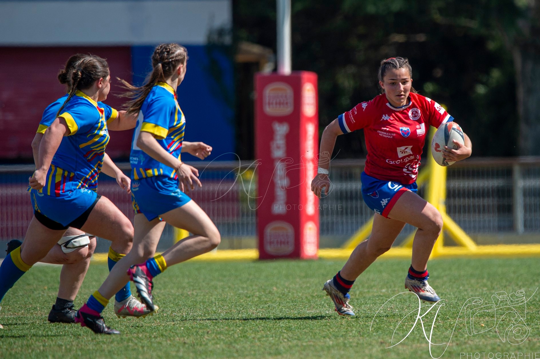  FC Grenoble Rugby - Provence - Rugby - FFR 2025 - U-18 Fém - Grenoble vs Provence (#FFR25U18GREPRO4) Photo by: Karine Valentin | Siuxy Sports 2025-04-05