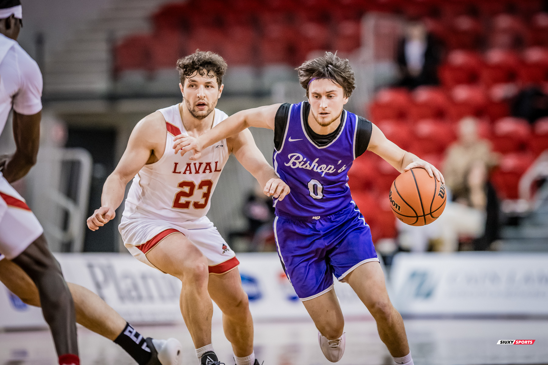  Université Laval - Bishop's University - Basketball - RSEQ 2025 - Basketball M - U.Laval (65) vs (73) Bishop's (#RSEQ25BMULBI02) Photo by: Louis Charland | Siuxy Sports 2025-02-01