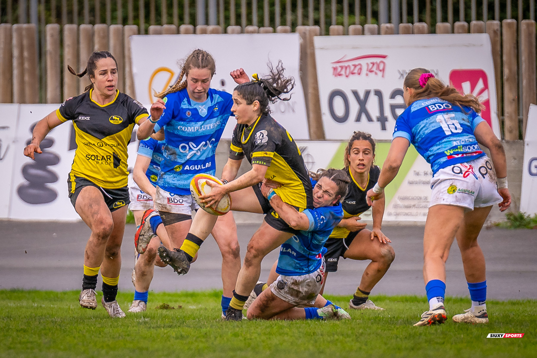  Getxo Artea Rugby Taldea - Club de Rugby Cisneros - Rugby - FER 2025 - LIGA IBERDROLA - GETXO NESKAK (39) vs (10) Cisneros (#FER25LIGNCI02) Photo by: Fredy Monfoto | Siuxy Sports 2025-02-15