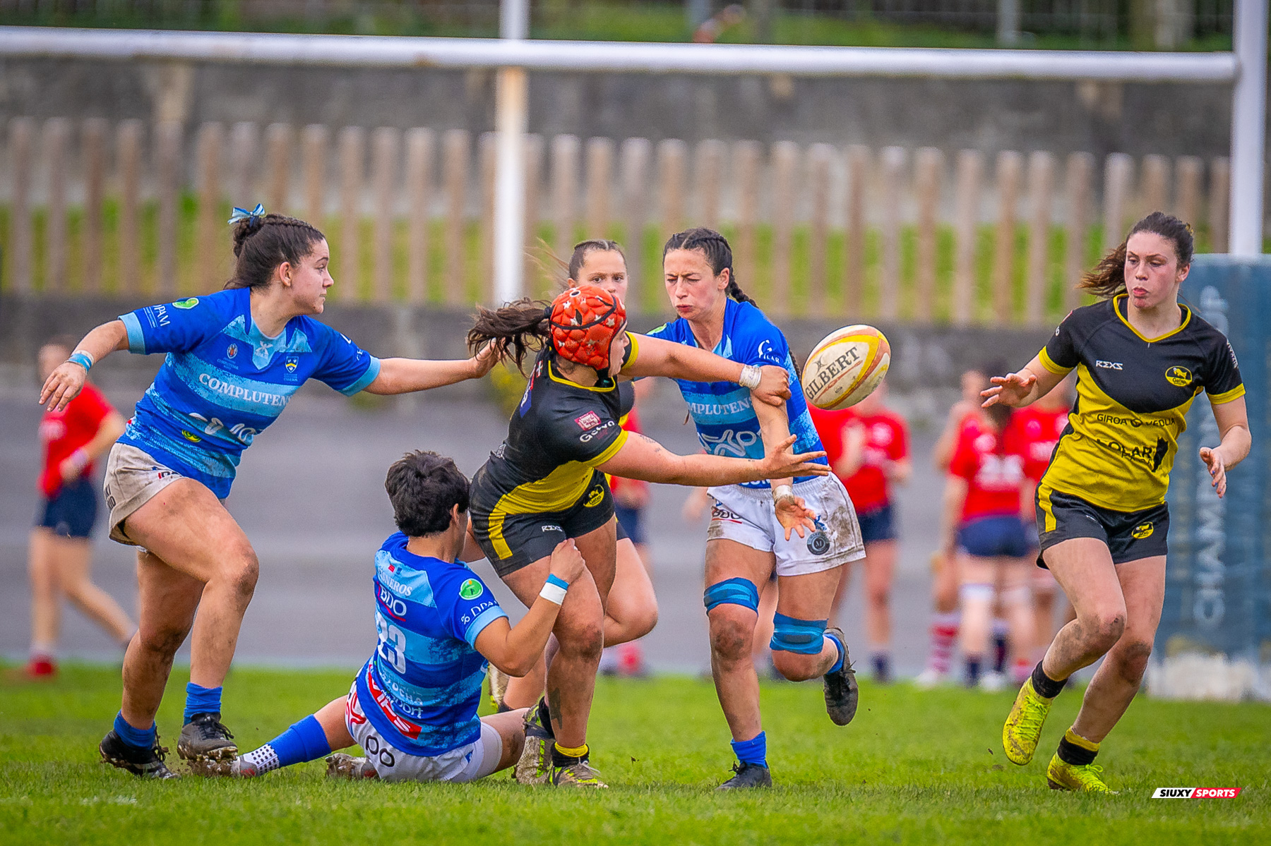  Getxo Artea Rugby Taldea - Club de Rugby Cisneros - Rugby - FER 2025 - LIGA IBERDROLA - GETXO NESKAK (39) vs (10) Cisneros (#FER25LIGNCI02) Photo by: Fredy Monfoto | Siuxy Sports 2025-02-15